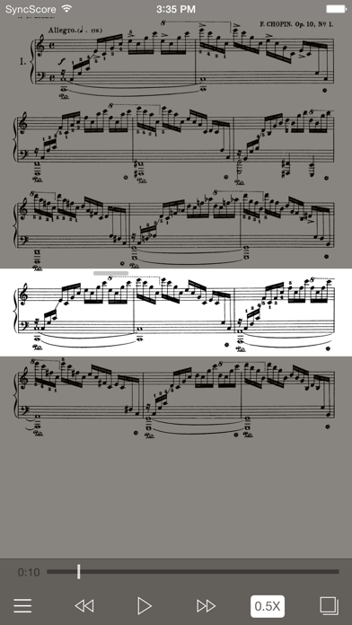 How to cancel & delete Chopin Études - SyncScore from iphone & ipad 2