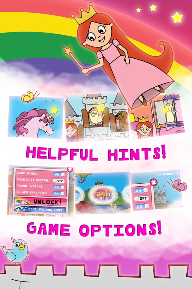 Princess Fairy Tale Coloring Wonderland for Kids and Family Preschool Ultimate Edition screenshot 4