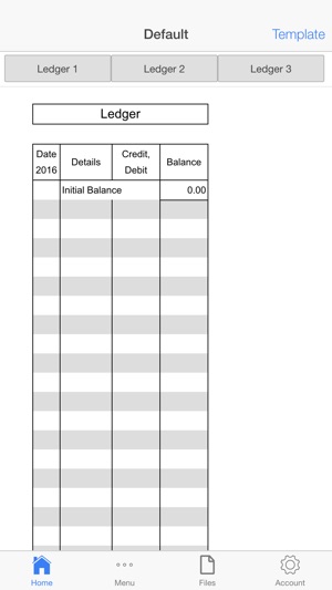 Finance Ledger