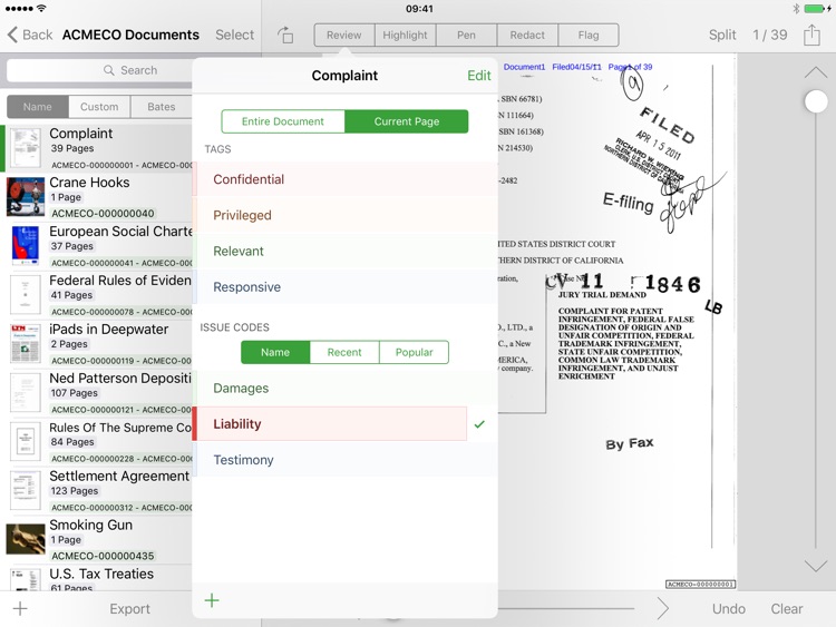 DocReviewPad ™