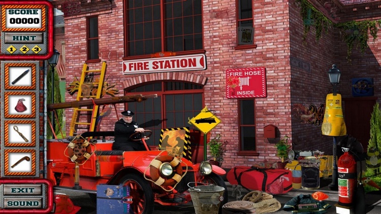 Fire Station Hidden Object