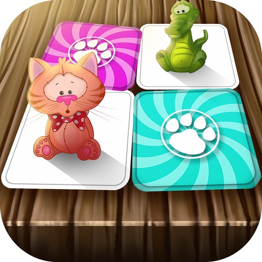 Animal Memory Game for Kids and Adults – Free Fun Card Match.ing to Train Your Brain icon