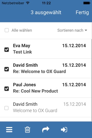 OX Mail screenshot 4