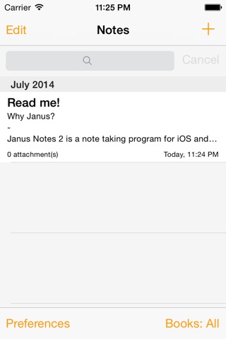 Janus Notes 2 Mobile screenshot 2