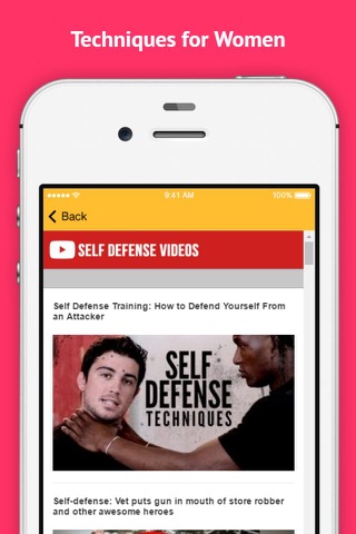 Self Defense - Techniques for Women screenshot 3