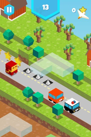 Blocky Dash - Endless Arcade Runner screenshot 3