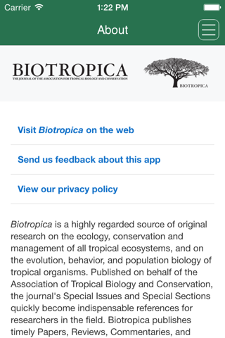 Biotropica screenshot 2