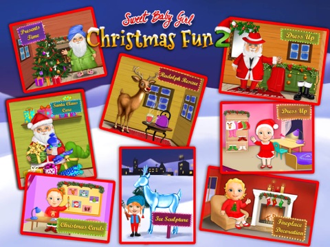 Sweet Baby Girl Christmas Fun 2 - No Ads на iPad