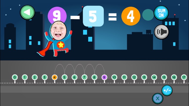 Crazy Math Number Line Helper