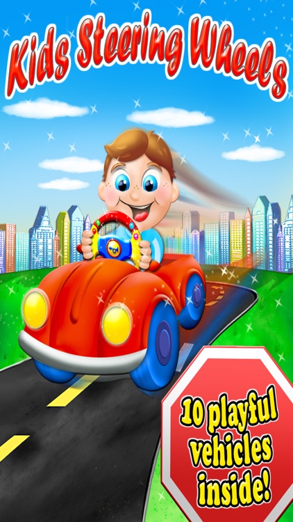 Kids Steering Wheels - Interactive Virtual Toy HD