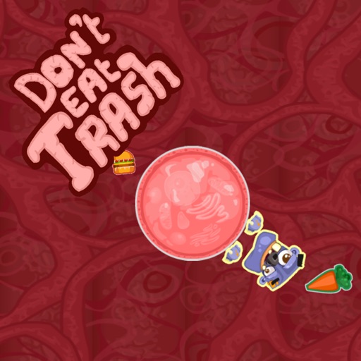 Don't Eat Trash - Fun Icon