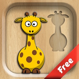 Wooden Puzzles - funny game for kids