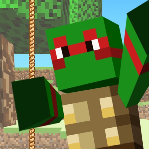 Turtle Ninja Dash - Pixel World Ninja Moves Icon