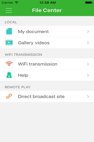 SXPlayer Free - Universal Player, WiFi trans screenshot 3