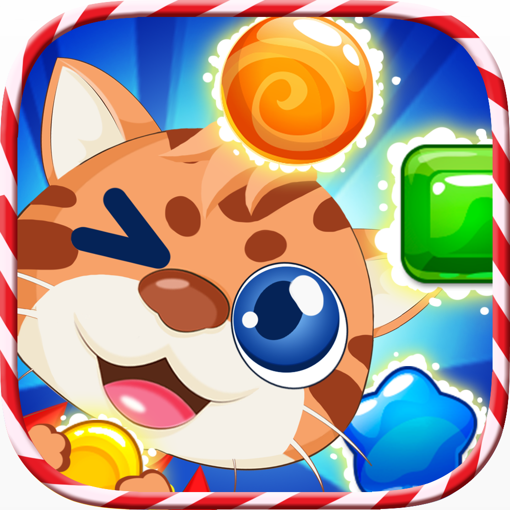 Candy Garden Blitz - Connect sweet fruits line & link sugar and jelly for Family And Friends App Icon