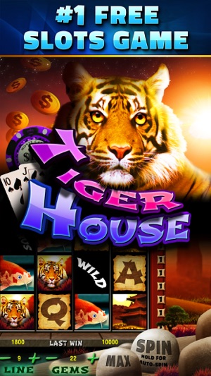 SLOTS - Tiger House Casino! FREE Vegas Slot Machine Games of(圖1)-速報App