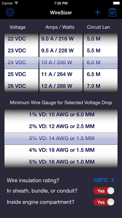 WireSizer screenshot-3