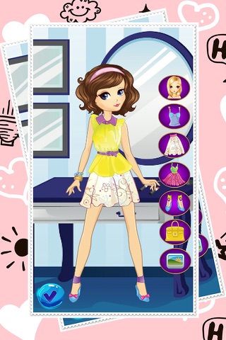 Lady Popular Fashion Dress Up Star Girl Beauty Game screenshot 3
