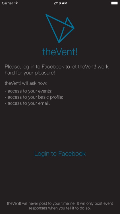 theVent! - the best way to find cool events around you!