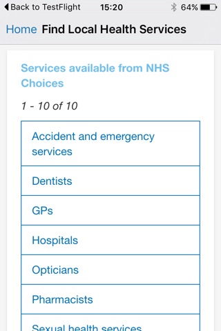 NHS Brent Health App screenshot 3