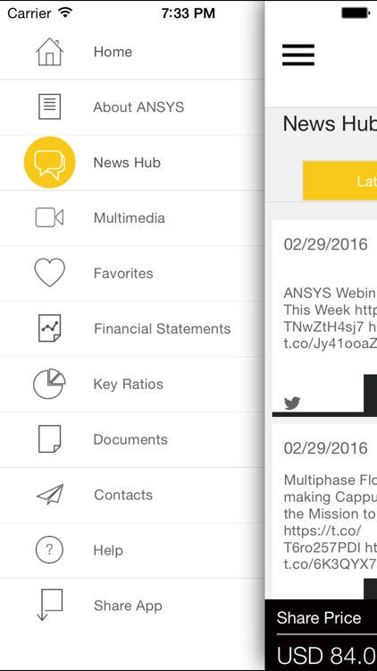 ANSYS IR App