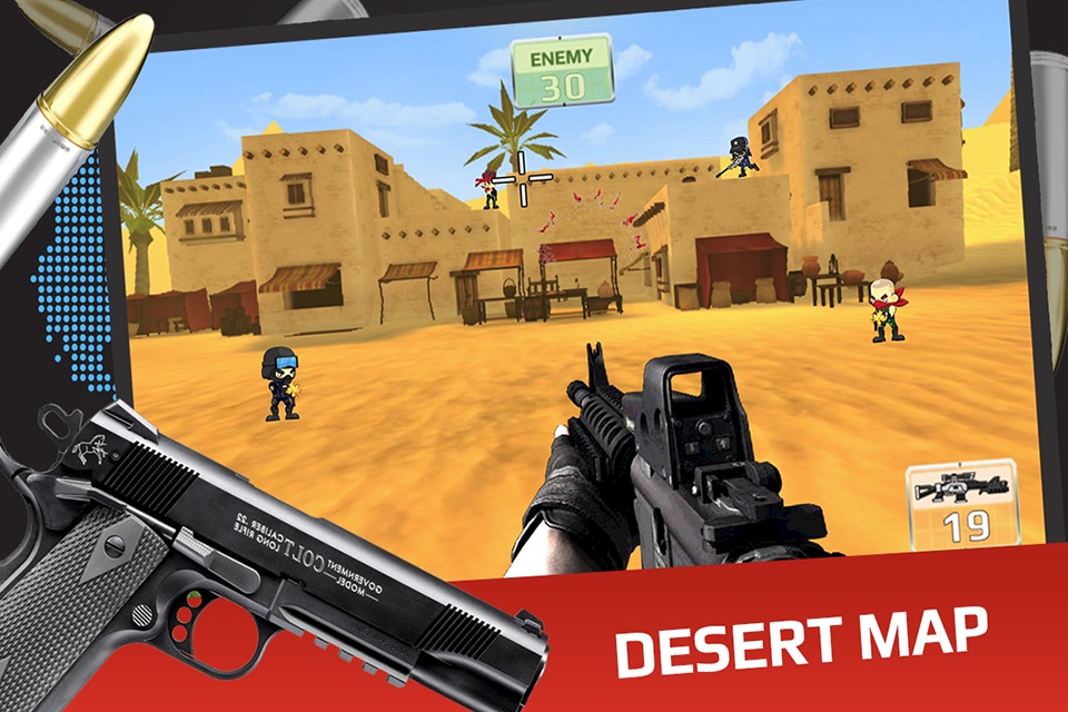 Strike Gun Counter Combat Wars screenshot 2