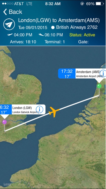 Amsterdam Airport (AMS) Flight Tracker Schiphol