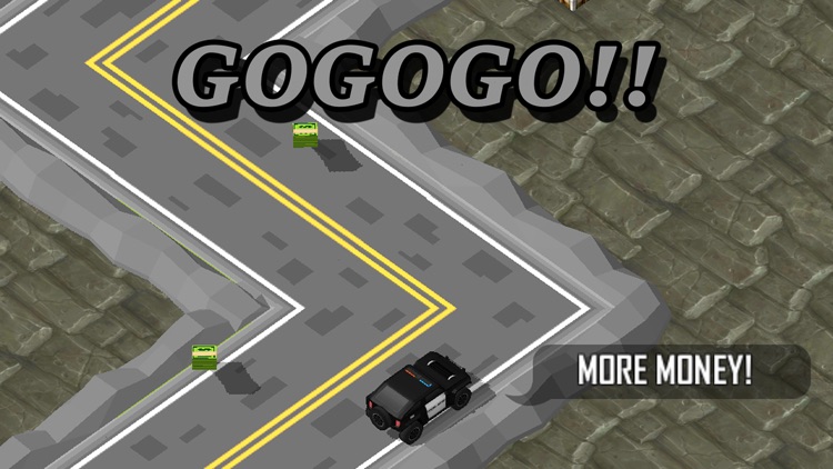 3D Zig-Zag Mad Cop Car -  Police Airborne Need For Moto Speed Endless Game