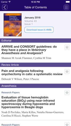 Veterinary Anaesthesia and Analgesia(圖5)-速報App