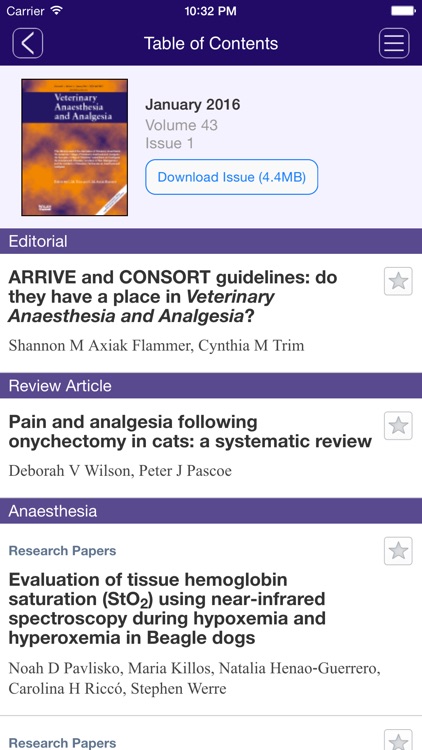 Veterinary Anaesthesia and Analgesia screenshot-4