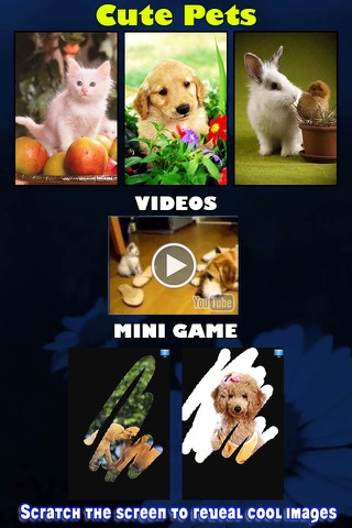 A Pet Game to scratch Hidden Photos, Fun Kids Game screenshot 2
