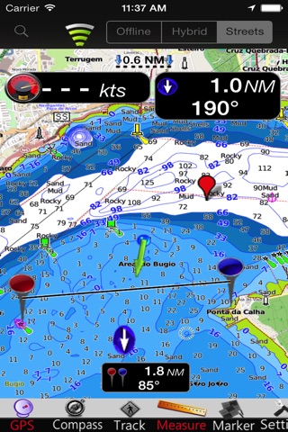 Portugal GPS Nautical Charts screenshot 2