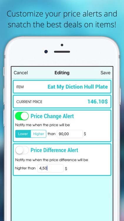 Market Monitor for Subnautica