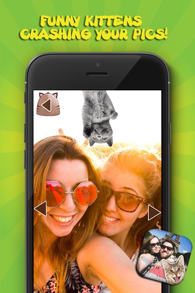 Funny Cat Photo Bomb – make your pics awesome with cute kitty stamps screenshot 4