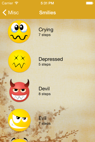 Artist Yellow - How to draw Smilies screenshot 2