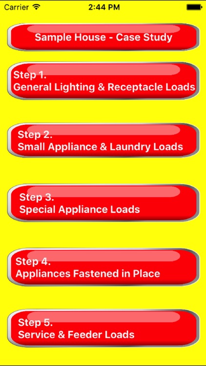 Electrical Load Calculator & Electrical Plan Example screenshot-4