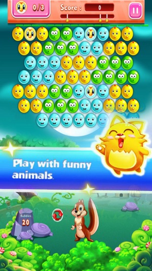 Kute Pet Bubble Shoot: Game Free(圖2)-速報App