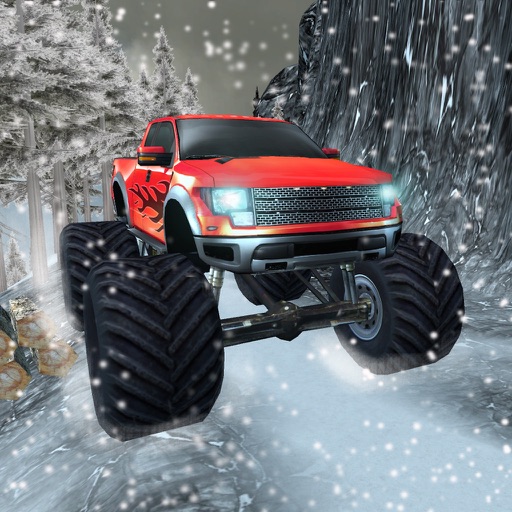 Super Snow Hill Climb Monster Trucks icon