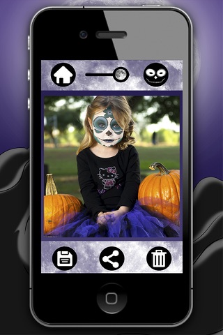 Mexican catrina face mask AI screenshot 2