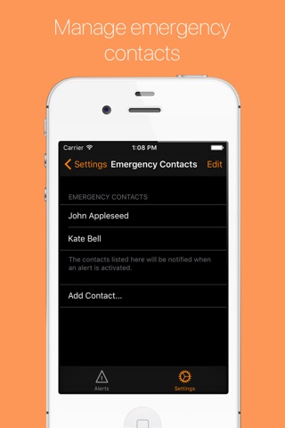 Safety Net - Silently Send Alerts to Emergency Contacts screenshot 4