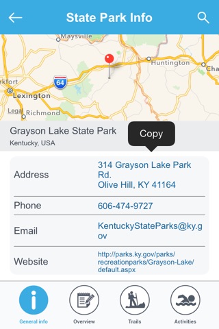 Kentucky State Parks & National Parks screenshot 3