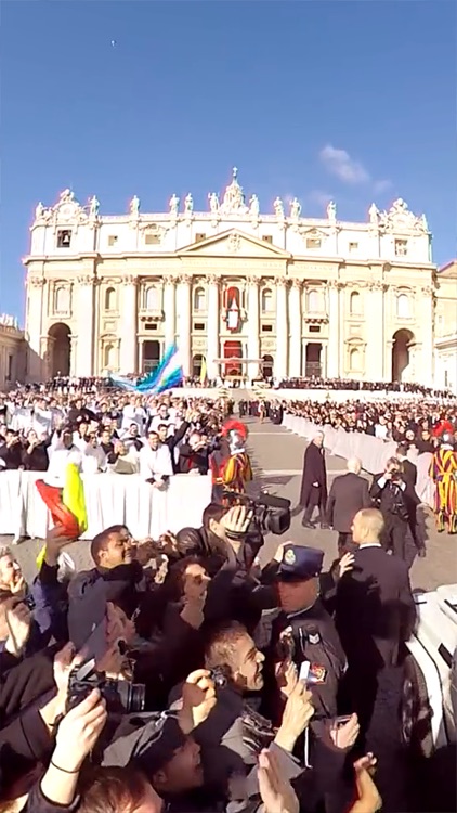 VR Virtual Reality press360 Papal inauguration of Pope Francis screenshot-3