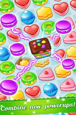 Game screenshot Cookie Crush Mania - Jolly Sweet Candy and Cupcake mod apk