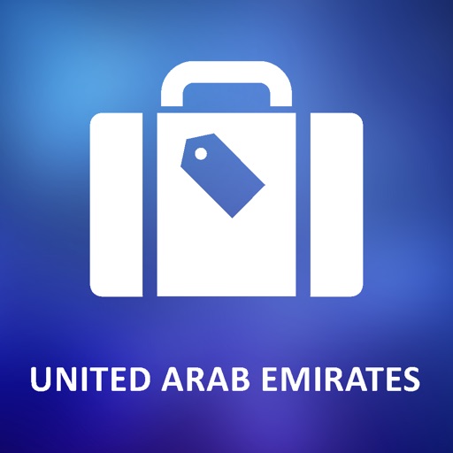 United Arab Emirates Detailed Offline Map icon