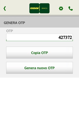 Credem Mr. Pin APP per privati screenshot 4