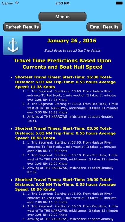 East Coast Trip Planner using Tidal Currents + Tides screenshot-4
