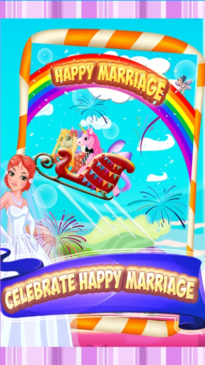 Unicorn & Pony Wedding Day - A virtual pet horse marriage makeover game