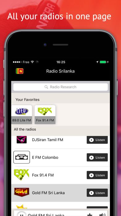 How to cancel & delete Radio Sri Lanka - Radios SRI FREE from iphone & ipad 3