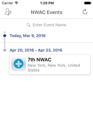 NWAC Events screenshot 2