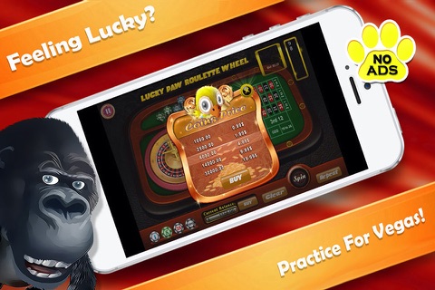 Lucky Paw Roulette Wheel PRO - Selfie Zoo Casino screenshot 3